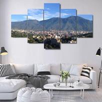 Avila Caracas Mountain Canvas Print Painting Wall Art Poster, Modern Home Decoration, Living Room Pictures, 5 Pcs 20X35 20X45 20X55CM