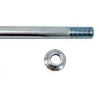 Motociklo rato ašis 12mm/15MM/17mm Honda Yamaha Suzuki Loncin KTM Lifan 100cc-600cc 210mm-305mm ilgio Ašis su veržle M12X265mm