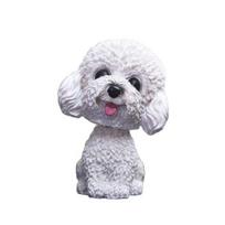 Lovely Swinging Head Simulation Dog Puppy Car Interior Dashboard Ornament Gift