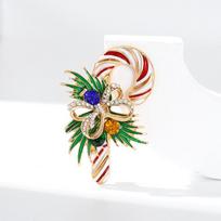 Christmas Series Christmas Gift Box Set Brooch 3cm*5cm