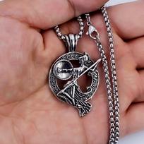 Karoliai Senovės Graikijos Mitologija Kario Deivės Pakabukas 50CM(Necklace Size)
