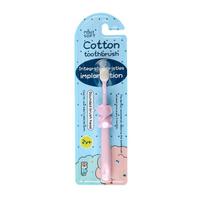Cartoon Handle Children Sensitive Gums Baby Toothbrush Oral Care Tool Kids Toothbrush Micro-Nano pink-2