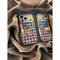Dopamine Colorful Alphabet Phone Case IPhone 17 Pro Max 16 15 14 13 Silicone Full Cover With MagSafe Compatible Shockproof iPhone 13