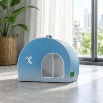Gyvūnų vėsinimo namelis-prieglauda Karščio palengvinimas Katės vėsinimasis Kvėpuojantis tinklelis skirtas Blue S Wo Ice Box