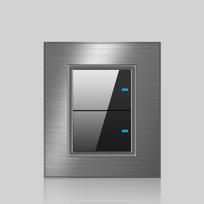 13A UK Mirror Switch Socket Universal USB Wall Light Switch Custom 220v Max. International Type 86 Wall Switches 10A (Silver,Uk Standard&86mm*86 mm) sidabras