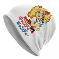 Unisex Bonnet Winter Warm Knitting Hat Unisex Women Unisexga Candy Candy Skullies Beanies Caps Adult Cartoon Anime Beanie Hats Ski Cap Skullies Beanies Cap