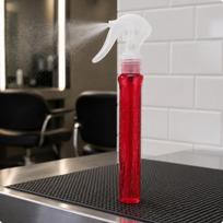 Thumb Spray Bottle Transparent Finger Sprayer High Pressure Beauty Tool for Hairdressers, Red S