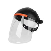 Flipup Face Visor Safeguarding FullFace Flip up HeadMounted Safety Gear Curved for black