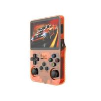 (Orange) Psp R36s Retro Handheld Game Console 64g Suitable For Childrens Gifts Daily violetinė