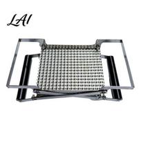 Meat Flavor Enhancer Tool Stainless Steel Manual Tenderizer Patty Maker Clamp-On for