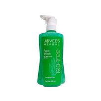 Jovees Herbal Tea Tree Oil Control Face Wash for Oily & Sensitive Skin | Paraben & Alcohol-Free, Controls Oil, Prevents Breakouts, Remove Dead Skin