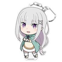 Starting Life in Another World Keychain Emilia Frozen Bond ReZero - Punikore! (with stand) Ver.