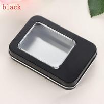 Headphones Key Coin Candy Jewelry Metal Tin Can Box Storage Boxes Dampproof Containers juoda