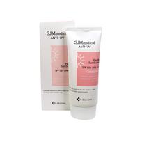 SJM medical Apsauginis kremas nuo saulės SPF50+ PA++++ 60g, Priešraukšlinis, Šviesinantis, Drėkinantis, Korėjietiška kosmetika, Kbeauty, mėginys