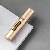 Portable Base-Refill Perfume Atomizer-5ml Glass Bottle with Leakproof Pump, Empty Spray Container for Fragrance Dispensing auksas