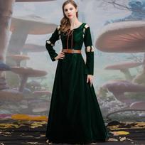 Halloween Brave Legend Brave dress Melinda, costume women's dress S