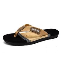 Flip flops Men's Summer New Outdoor Non-slip Lightweight Leisure Classical Style Wear-resistant Breathable Beach Slippers 43