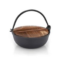 Ketaus puodai (Dutch ovens) Kabinami sriubos puodai Kempingo puodai Lauko aksesuarai brown