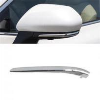 Left Side Rear View Mirror Lower Molding Chrome Trim For Toyota Camry - gray