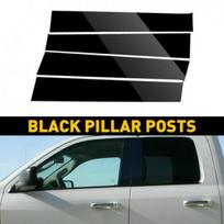 For 2009-2018 Dodge RAM Crew Cab Body Side Molding Flat Trims Set 4PCS new black