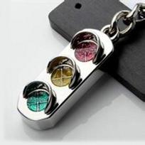 Mini Traffic Light Car Key Ring Chain Purse Bag Keychain Accessory Fashion Gift