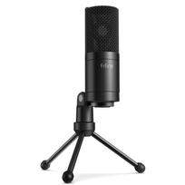 FIFINE XLR Condenser with Microphone for Voice Working from PC K669C Microphone, Unidirectional, Stand, Gaming, Chat, Streaming, Recording, Telework, juoda