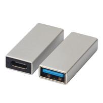 USB 3.0 to Type-C Female Adapter: Straight-Through Converter