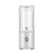 Portable Ice Crusher & Blender for Fruits and Vegetables - Mini Home Juicer with Charger 4 Blades balta