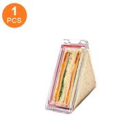 [Side-Open Lunch Box] 1 Side-Open Lunch Box, Bento Box, Sandwich Box - Ideal for Outdoor Camping and Business Trips 1pc