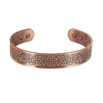 Vinterly gryno vario apyrankės Vintažinės Vikingų Yggdrasil 15mm reguliuojamos apyrankės sveikatai, energijai, aukšto magnetizmo papuošalai, reguliuojamo dydžio brown