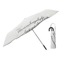 Ogawa Folding UV Suitable for Sunny and Rainy Stylish Simple Gift for or Special LINEDROPS 57433 Women's Parasol, 99.9% Protection, White, Days, balta