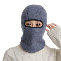 Neck Protection Face Mask Thermal Balaclava Cap Simple Full Face Cover Hats  Motorcycle tamsiai pilka spalva