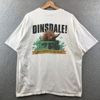 VTG 90s Monty Python Flying Circus Dinsdale T Shirt XLarge White Rare Promo Tee XXXXL