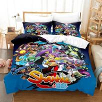 Anime Shantae Half-Genie Hero Home Bedding Set polyester Duvet Cover Pillowcase for children adults 2/3piece set 135x200cm