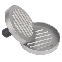 Beef Pie Burger Meat Press Aluminum Alloy Hamburger Meat Kitchen Tools Round Hamburger Mold Household BBQ Food Mold 1 set