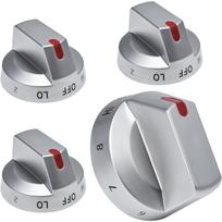 Upgraded DG94-03500A/Z for Samsung Electric Stove Knob Replacement, Compatible with DG94-03500V DG94-03500W Samsung Oven Knob, NE63T8111SS/AA 4PCS