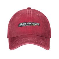 Mugen Motorsports Power Washed Denim Baseball Caps Snapback Baseball Hats Breathable Casquette Outdoor for Men's And Women's One Size