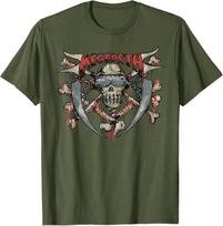 Megadeth Vintage Skull and Bones Sketch T-Shirt M