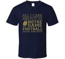 Notre Dame Football T shirt XXL