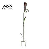 Carnivorous Plant Garden Decor Stake Metal Pitcher Sculpture Insectivorous Yard Exotic Stake Art Outdoor Decoration for Lawn Patio Flower
