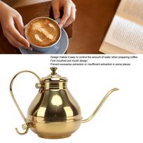 Ergonomic Handle Coffee Drip Kettle Stainless Steel Teapot  Home Brewing
