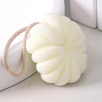 Soft Mesh Bath Sponge with Hanging Rope for Gentle Exfoliation and Deep Cleansing Suitable for Daily Shower and Bath Use One Size