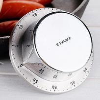 Home Kitchen Timer Stainless Steel Alarm Clock Time Management Manual Reminder Mechanism for Cooking Baking Gym Working Tools sidabras