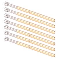 100pcs Spring Test Pogo Pin Concave Head Type Brass Material 2.02mm0.1in Tube Diameter
