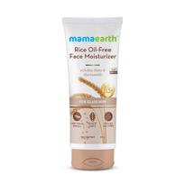 Mamaearth Rice Water & Niacinamide Face Moisturizer For Oily Skin – Oil-Free 24H Hydration – Brightens Skin Tone – 80g Glass Skin Cream