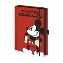 Disney Mickey Mouse A5 Notebook One Size raudona