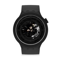 Swatch BIG BOLD NEXT Laikrodis ant riešo SB03B100 C-BLACK juoda