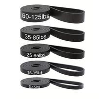 5pcs/Set 5-125Lbs Different Wave Resistance Band, Pulling Band, Sports Exercise Band, Used for Fitness, Pulling Band, Muscle Tra