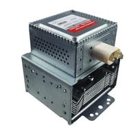 2M286 Kintamo dažnio mikrobangų krosnelės magnetronas 1000W Mikrobangų spinduliatorius Metalinė tekstūra Tinka virtuvės prietaisams 1 black