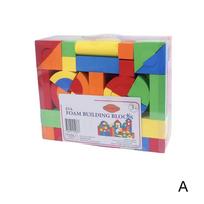 30/46/92pcs Foam Building Block EVA Children's Toy Assembly Software Sponge Creative Early Education Cognitive Enlightenment Toy